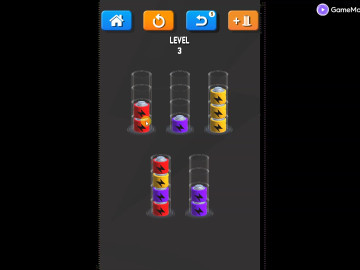 Brain Game Battery Color Sort Puzzle