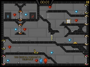 Fireboy & Watergirl in Crystal Temple