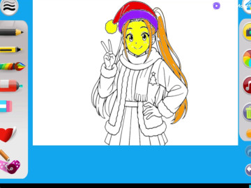 kpop hunter coloring