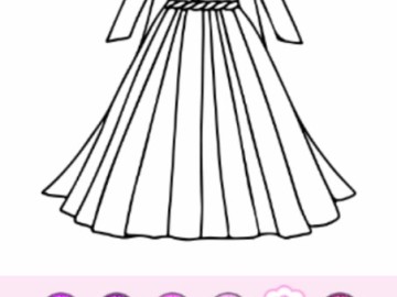 Princess Glitter Coloring